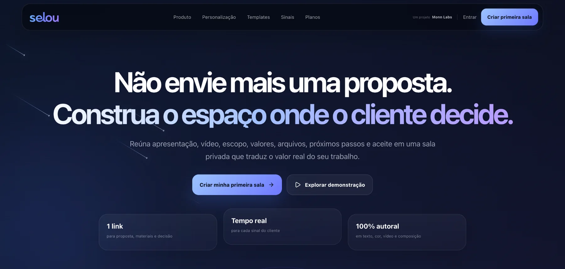 Selou — SaaS · Propostas